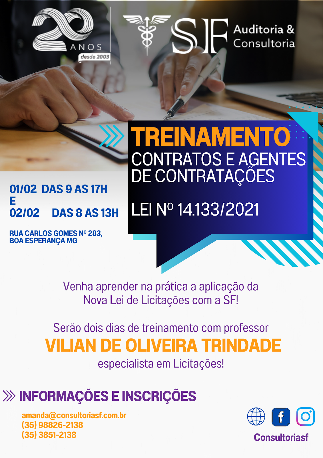 📢 INSCRIÇÕES ABERTAS
