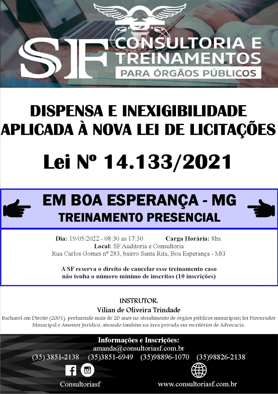 📢 INSCRIÇÕES ABERTAS!