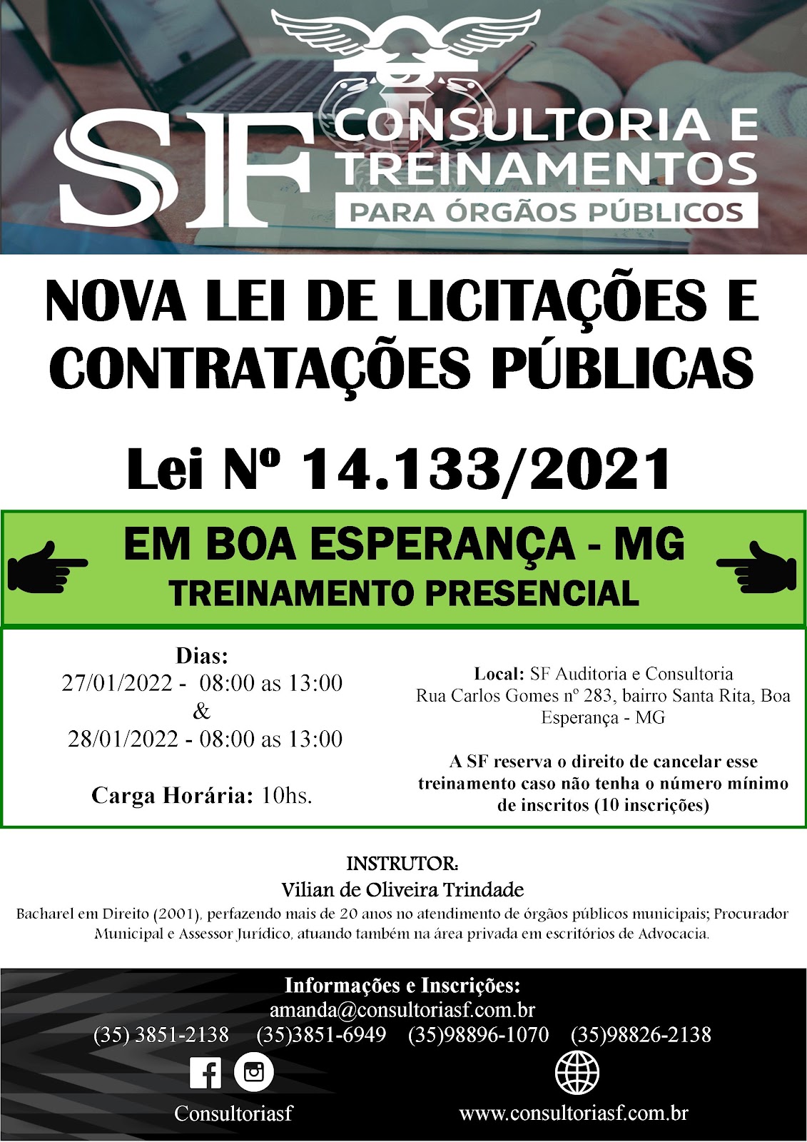 📢 INSCRIÇÕES ABERTAS!