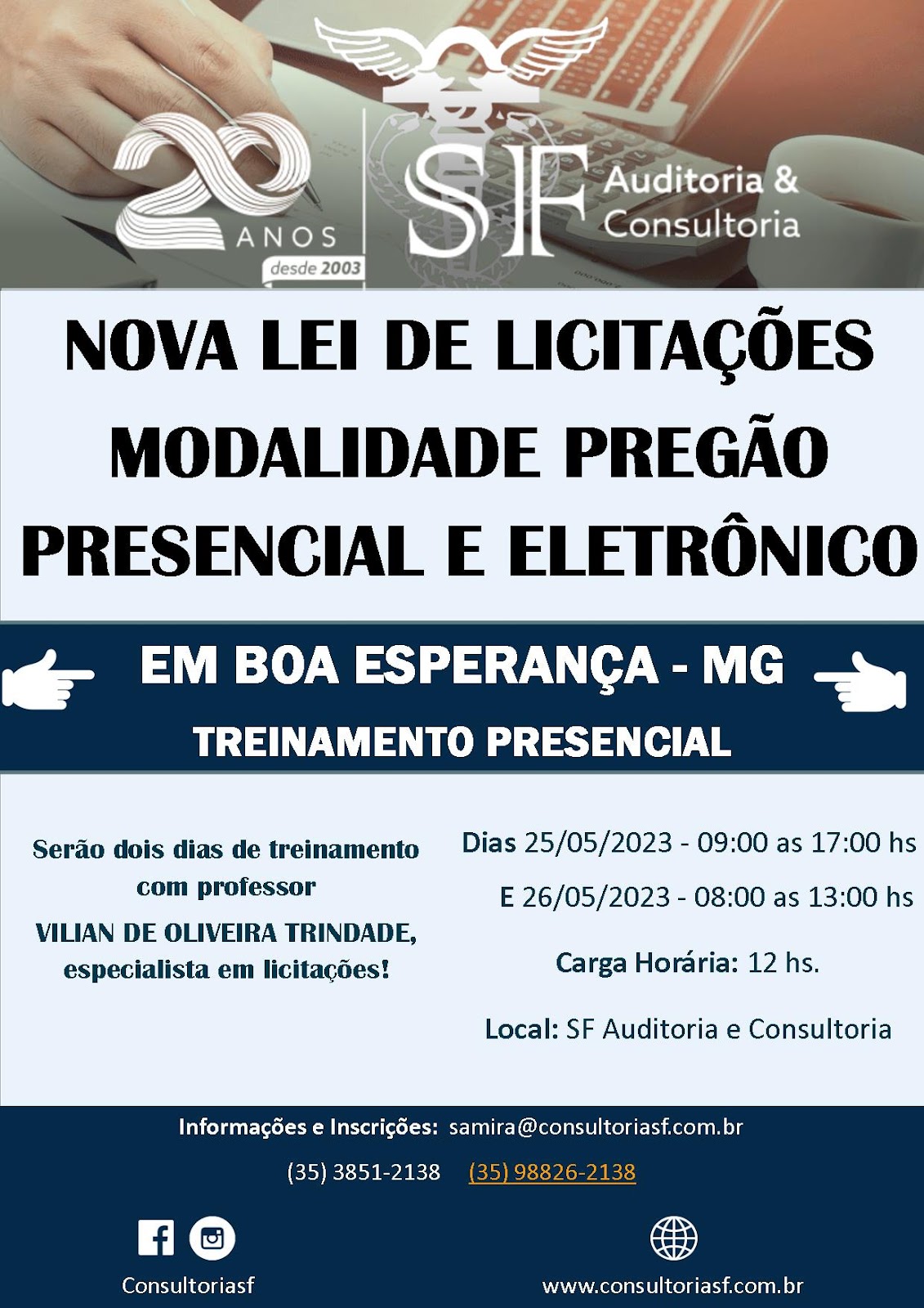 📢 INSCRIÇÕES ABERTAS!