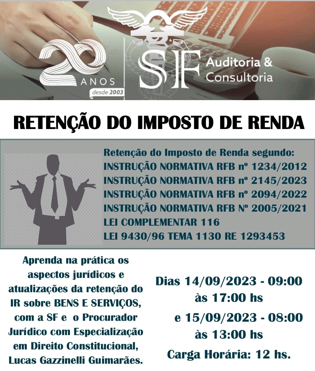 📢 INSCRIÇÕES ABERTAS!