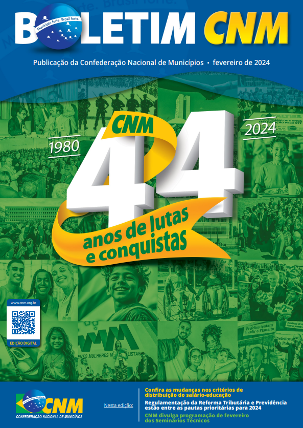 Boletim CNM: 44 anos de lutas e&nbsp;conquistas