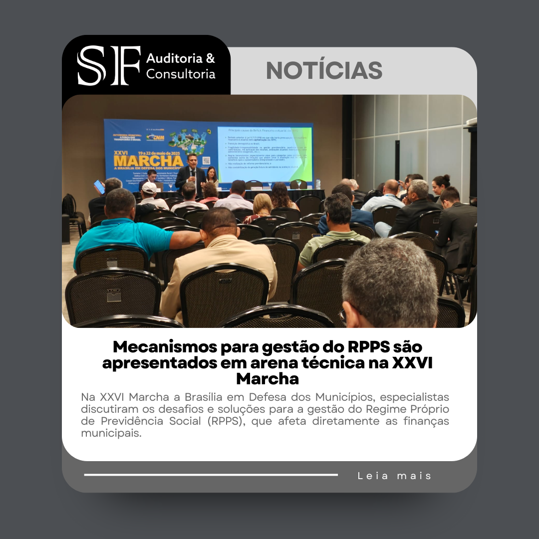 Mecanismos para gestão do RPPS são apresentados em arena técnica na XXVI&nbsp;Marcha