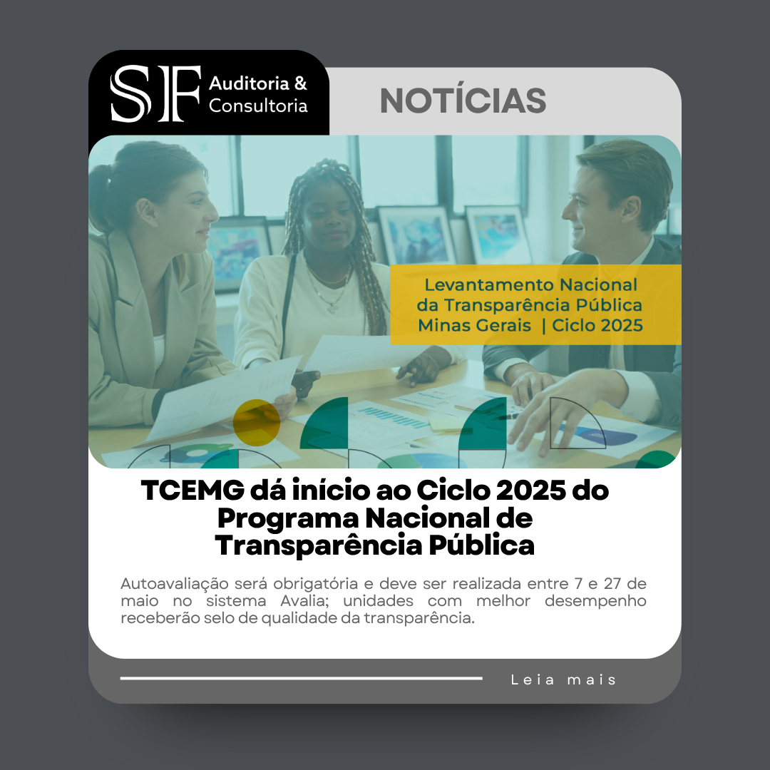 TCEMG dá início ao Ciclo 2025 do Programa Nacional de Transparência&nbsp;Pública