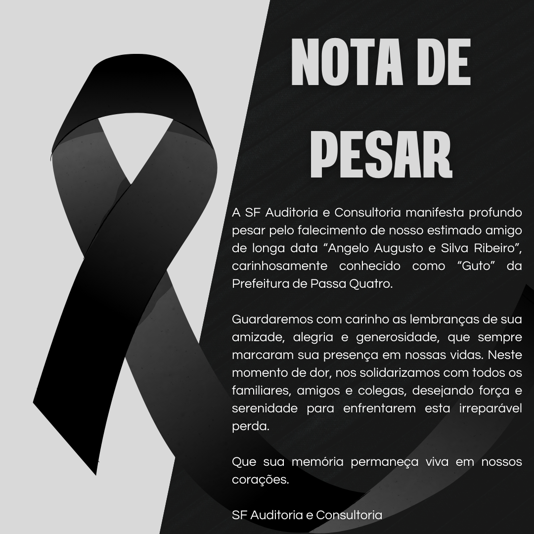 Nota de Pesar – Angelo Augusto e Silva&nbsp;Ribeiro