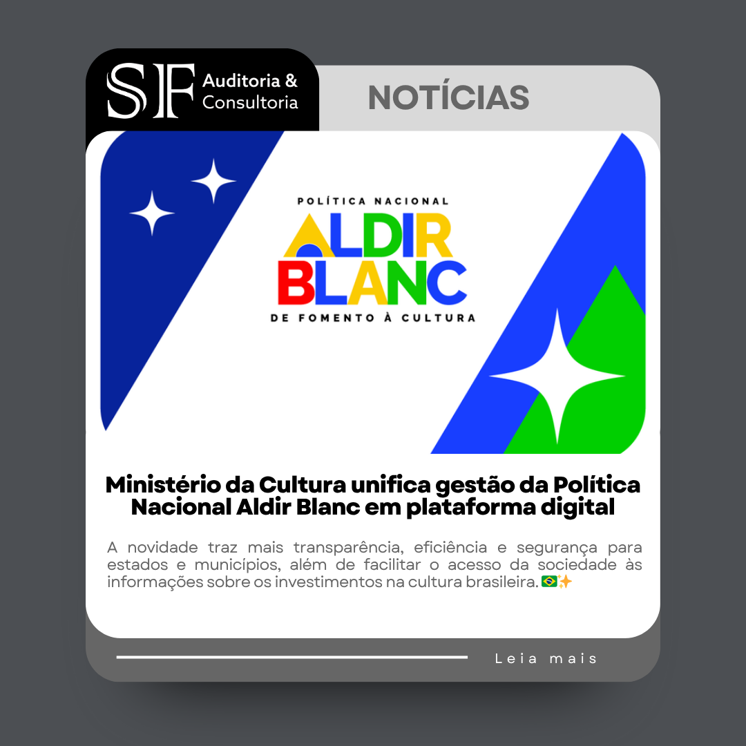 Ministério da Cultura unifica gestão da Política Nacional Aldir Blanc em plataforma&nbsp;digital