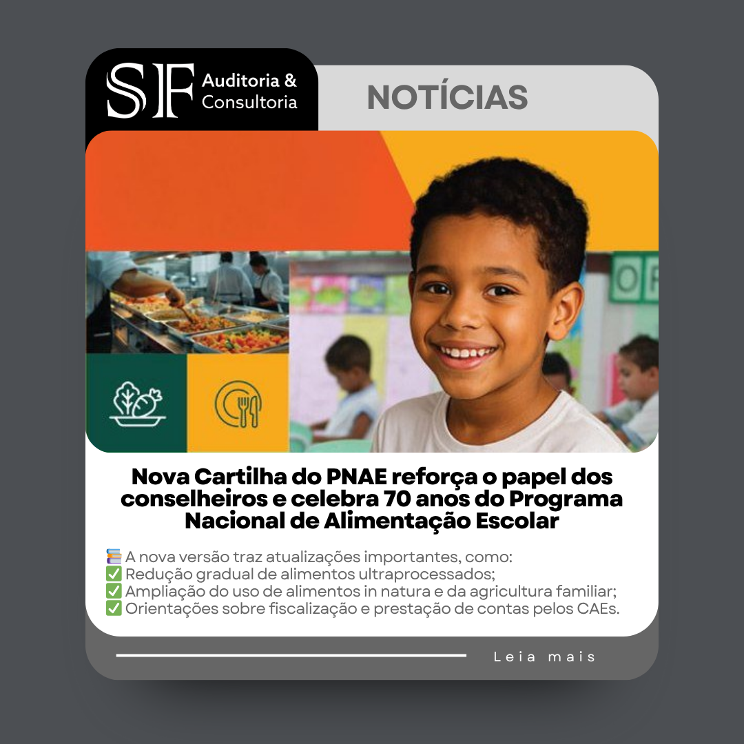 Nova Cartilha do PNAE reforça o papel dos conselheiros e celebra 70 anos do Programa Nacional de Alimentação&nbsp;Escolar