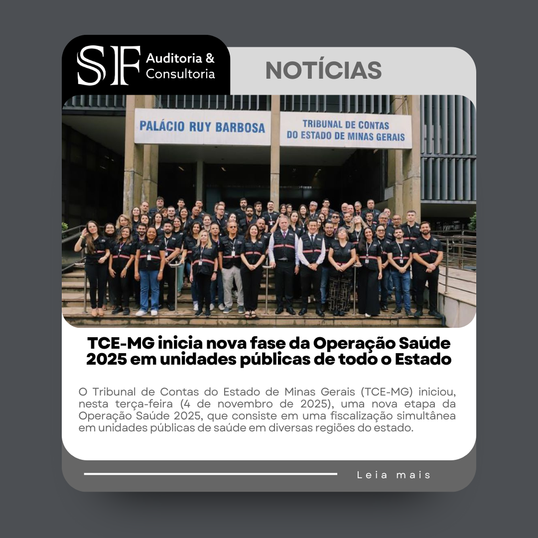 TCE-MG inicia nova fase da Operação Saúde 2025 em unidades públicas de todo o&nbsp;Estado