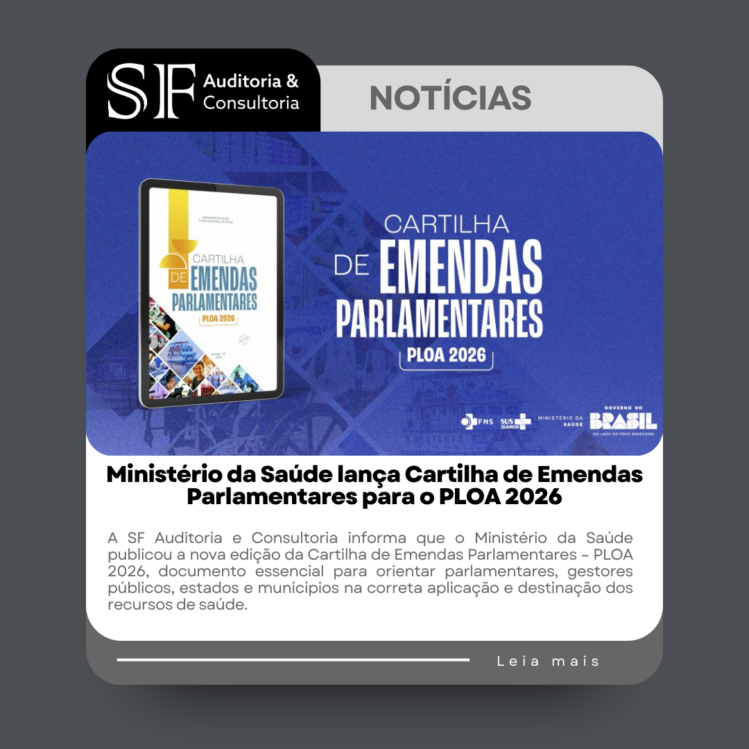 Ministério da Saúde lança Cartilha de Emendas Parlamentares para o PLOA&nbsp;2026