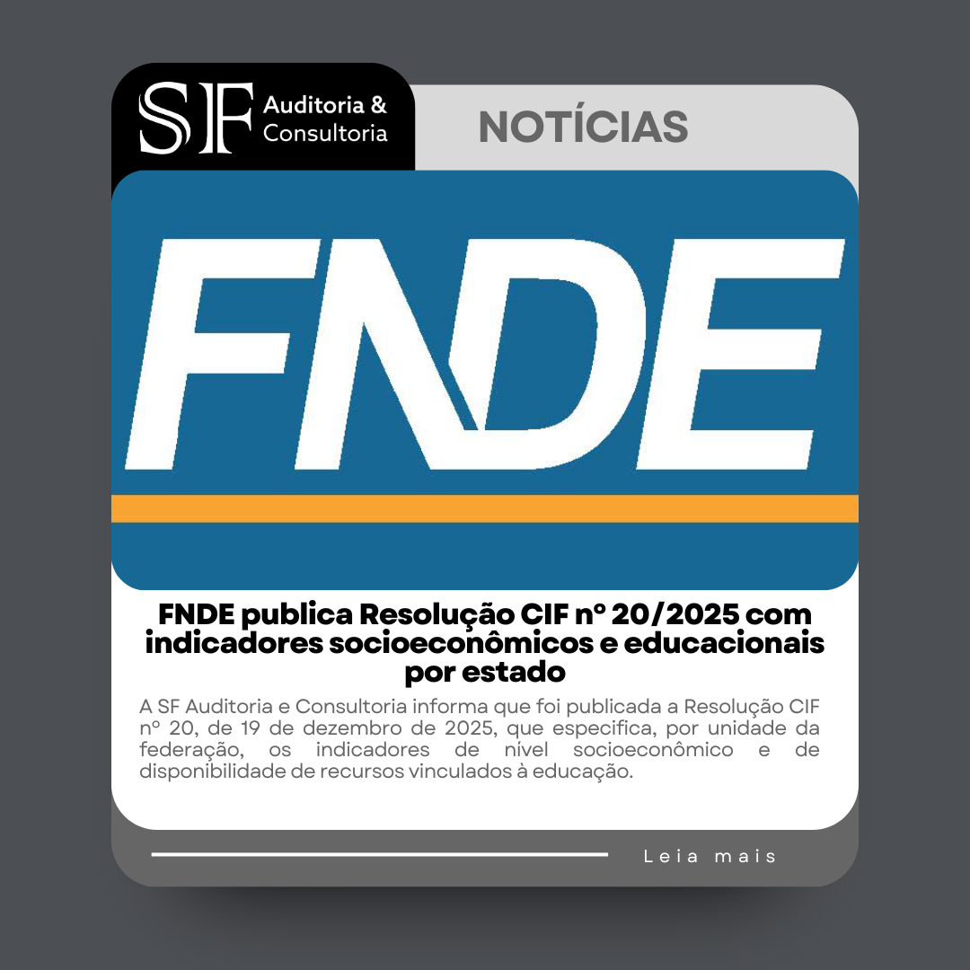 FNDE publica Resolução CIF nº 20/2025 com indicadores socioeconômicos e educacionais por&nbsp;estado