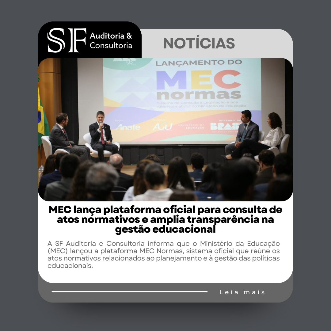 MEC lança plataforma oficial para consulta de atos normativos e amplia transparência na gestão&nbsp;educacional