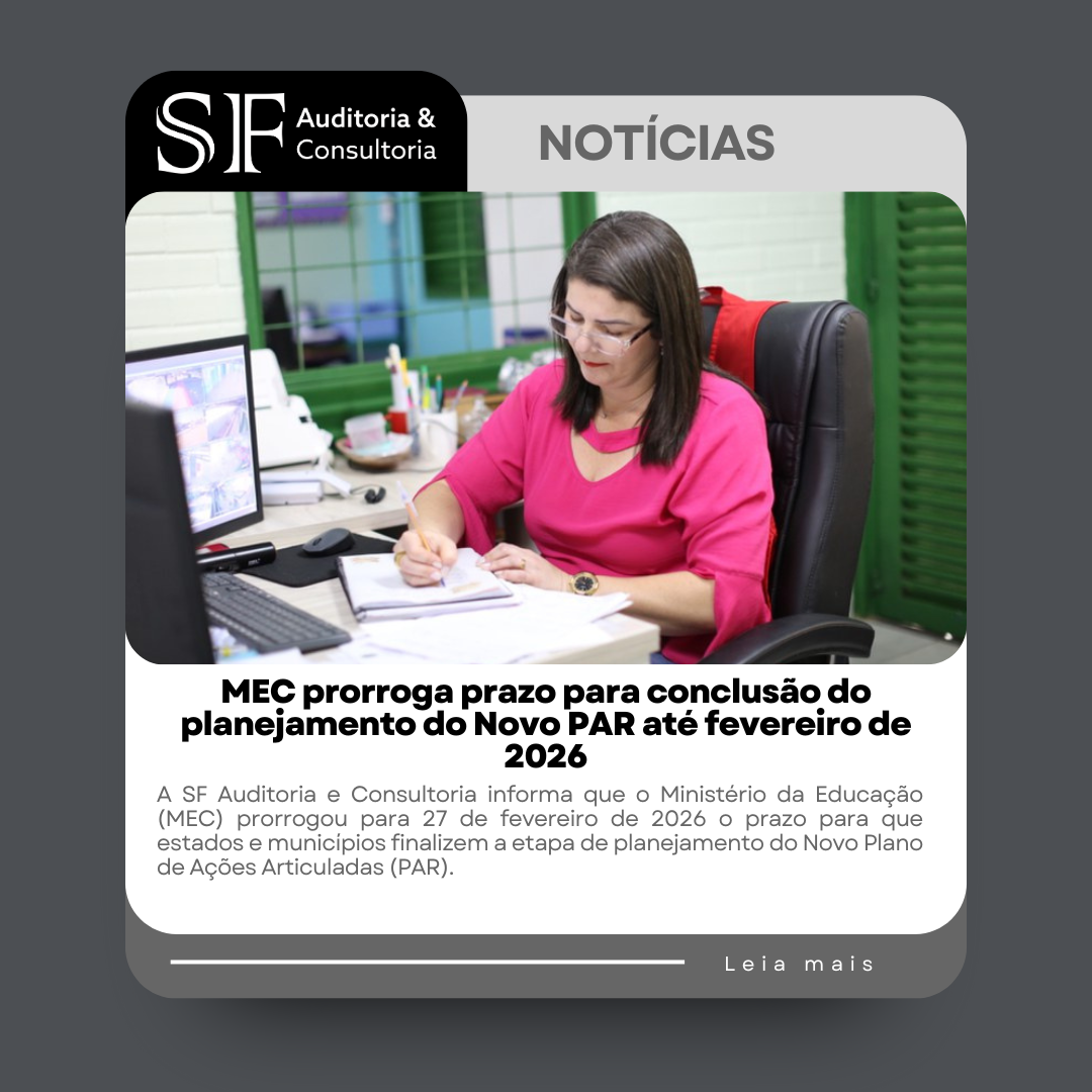 MEC prorroga prazo para conclusão do planejamento do Novo PAR até fevereiro de&nbsp;2026