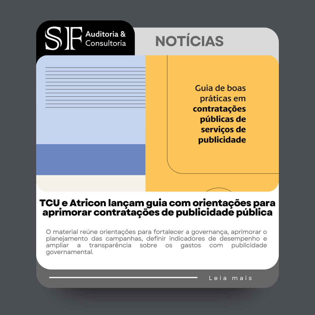 TCU e Atricon lançam guia com orientações para aprimorar contratações de publicidade&nbsp;pública