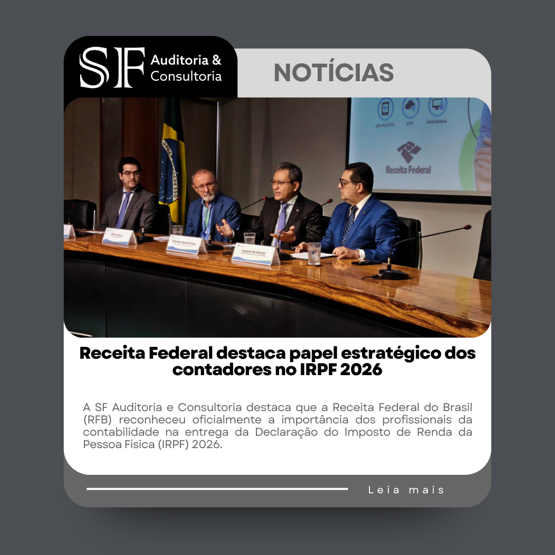Receita Federal destaca papel estratégico dos contadores no IRPF&nbsp;2026