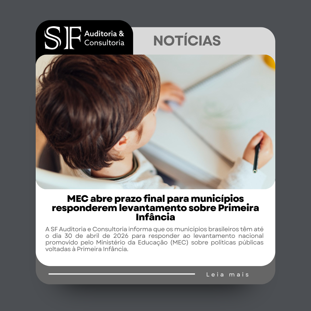 MEC abre prazo final para municípios responderem levantamento sobre Primeira&nbsp;Infância