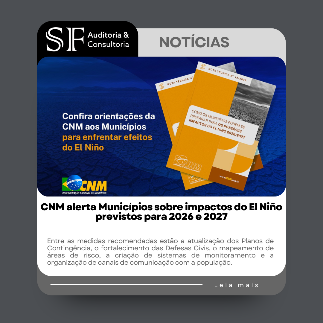 CNM alerta Municípios sobre impactos do El Niño previstos para 2026 e&nbsp;2027